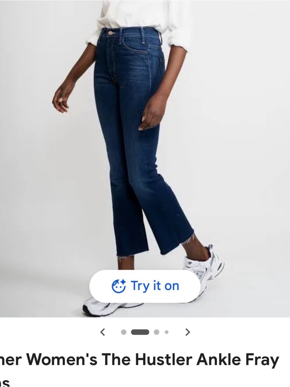 New Unworn Mother the hustler ankle fray-size 25 .price is firm !